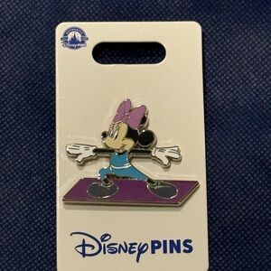RunDisney Minnie Mouse Yoga Pin